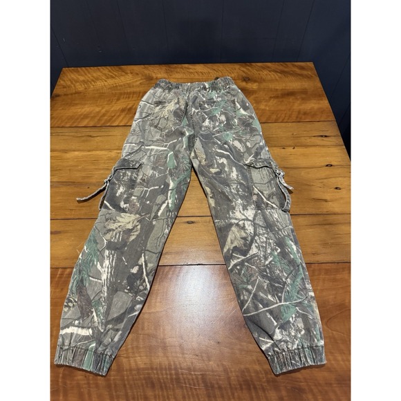 Telepatia Camo Cargo Pants Tree Print Size 1/25 Hunting Jogger - Picture 5 of 7